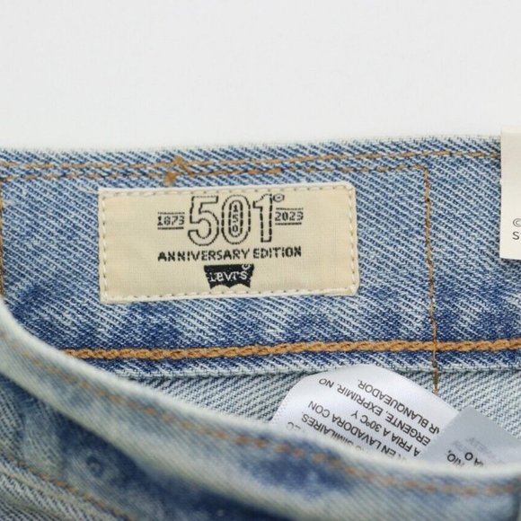 New Levi's 501 W33 L34 Men's Jeans Selvedge 150th Anniversary Special Edition - Picture 8 of 16